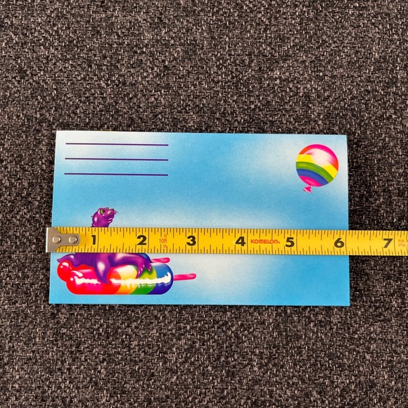•90’s Lisa Frank Seal Popsicle Balloons Postalette Set• - Picture 5 of 6
